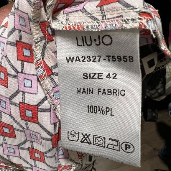 LIU JO geometric-patterned shirt dress - Picture 8 of 9